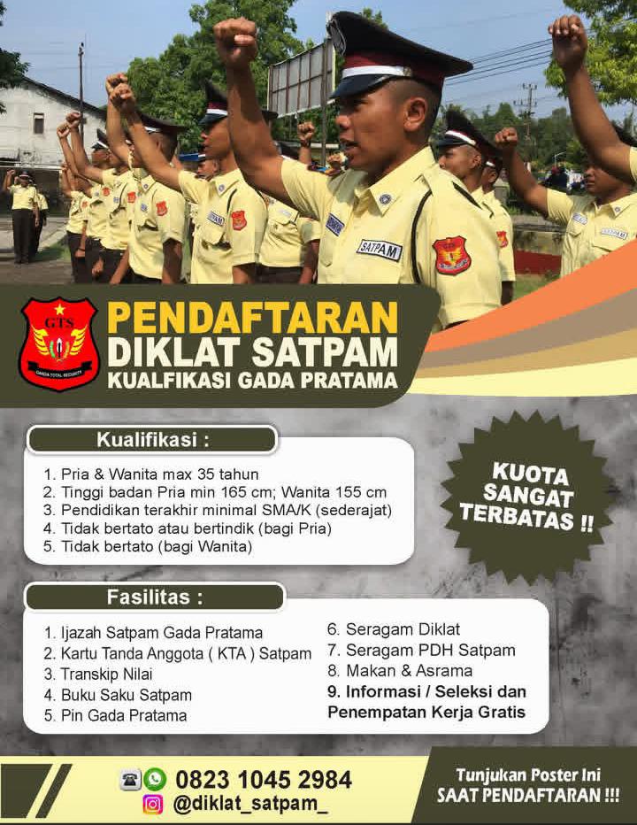Info Pelatihan - Satpam Gada Pratama