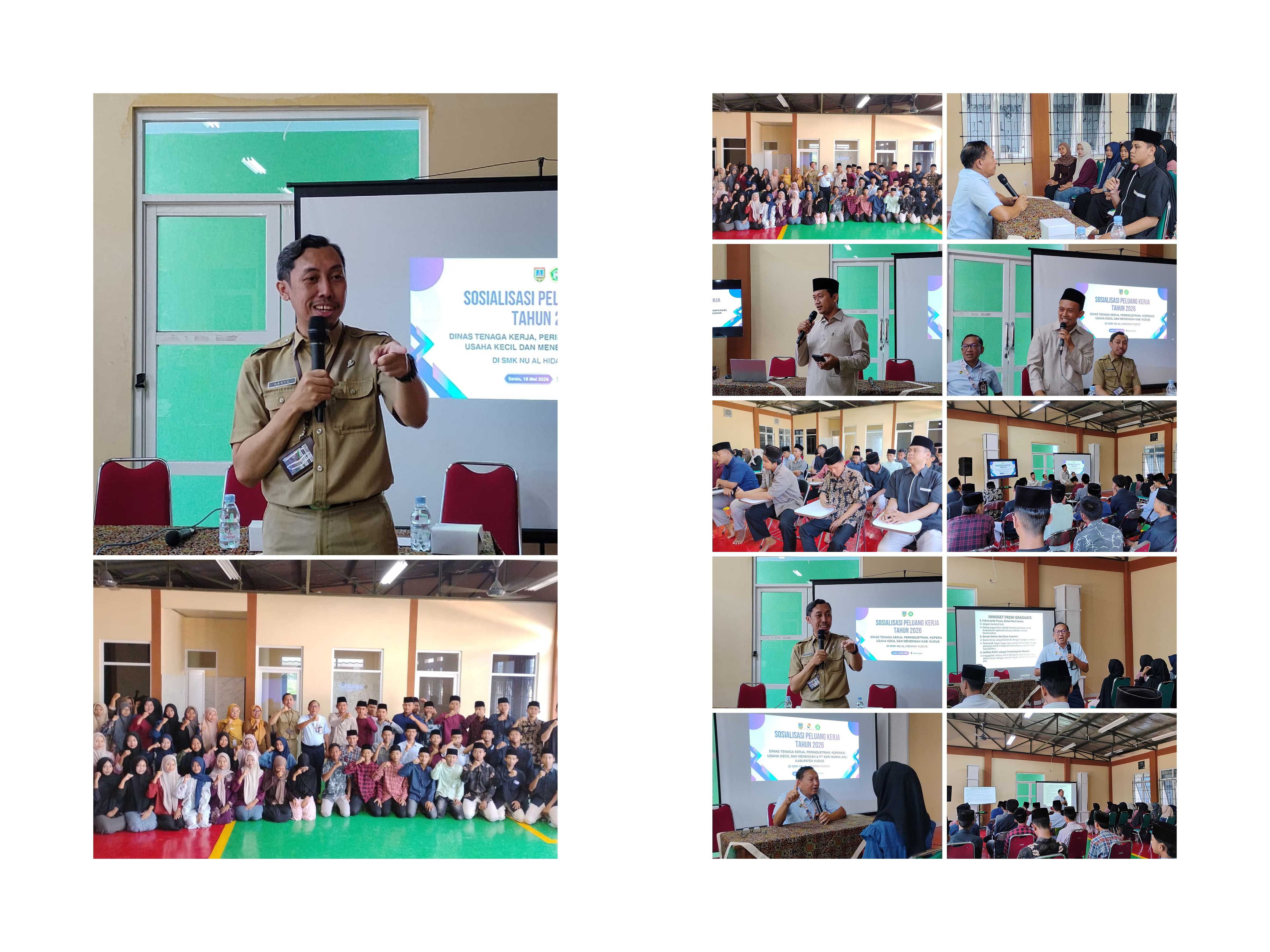 Sosialisasi Peluang Kerja SMK AHA