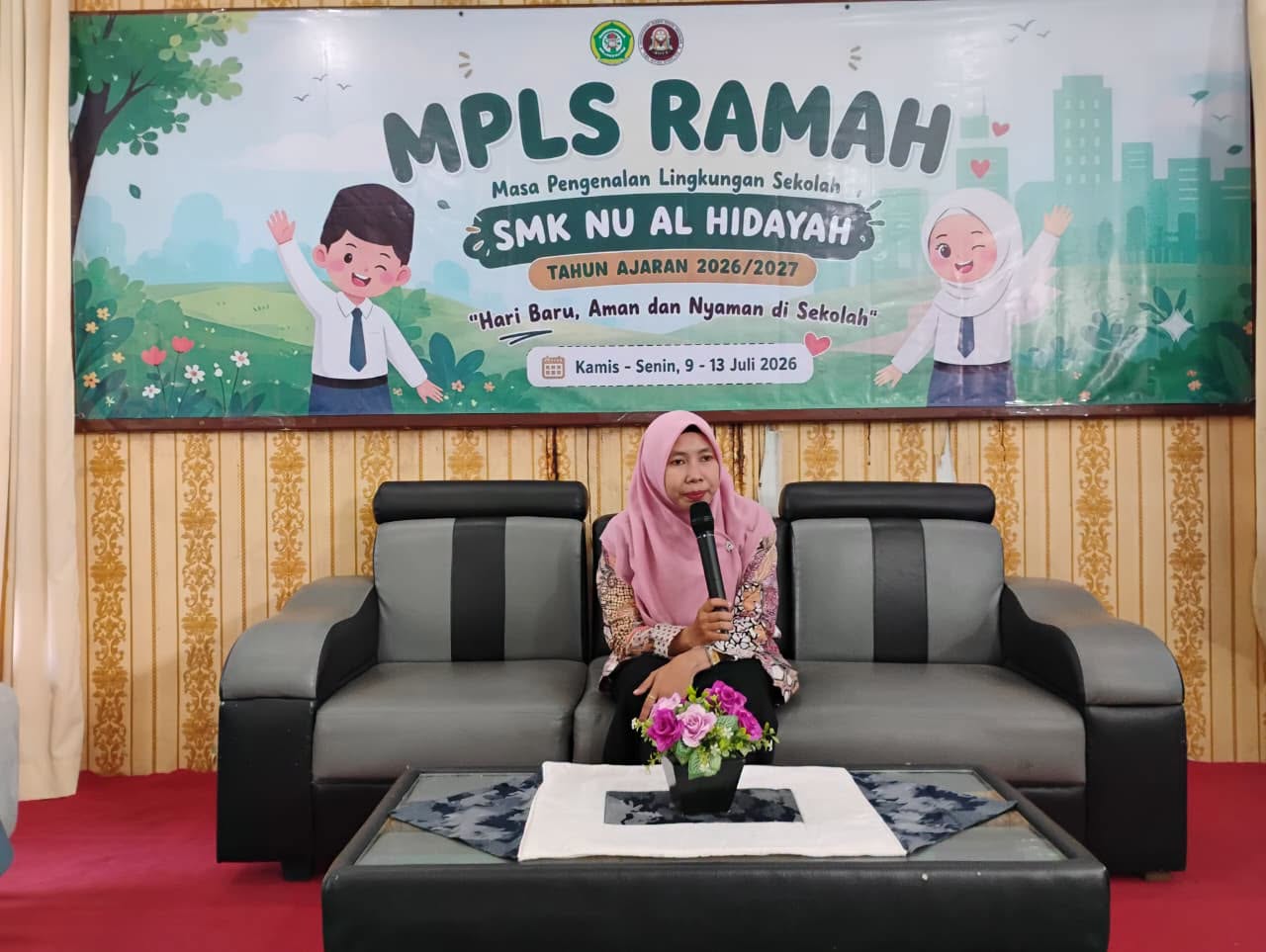 Hari Pertama MPLS RAMAH SMK NU Al Hidayah Berlangsung Penuh Semangat