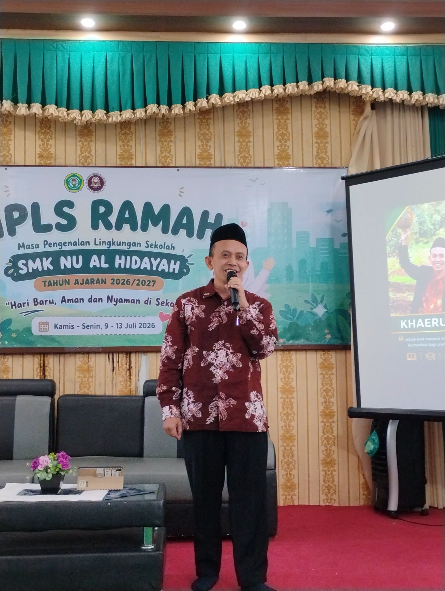 Hari Kedua MPLS RAMAH SMK NU Al Hidayah, Kenalkan Lingkungan dan Visi Misi Sekolah